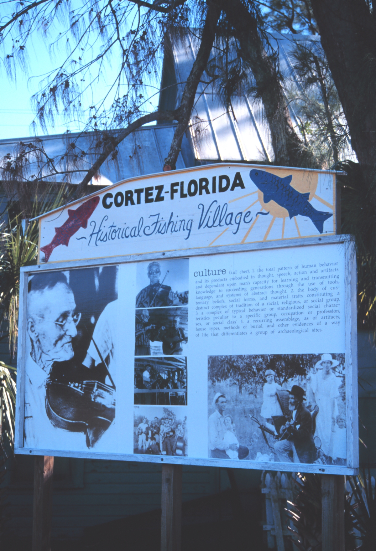 Cortez, Florida, a surviving historic fishing village comparable to pre-1949 Cape Canaveral.
